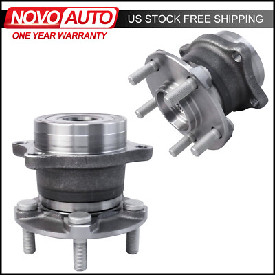 Pair Rear Wheel Bearing Hubs For 2010-2014 Subaru Outback Legacy 2013-2016 BRZ