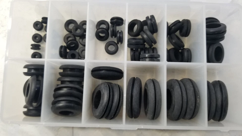 Summit Racing 890091, 82 piece Rubber grommet kit, case included (Missing 13) - Image 3 of 3