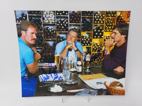 Wade Boggs Don Mattingly New York Yankees Signed Autographed 8x10 Photo JSA COA