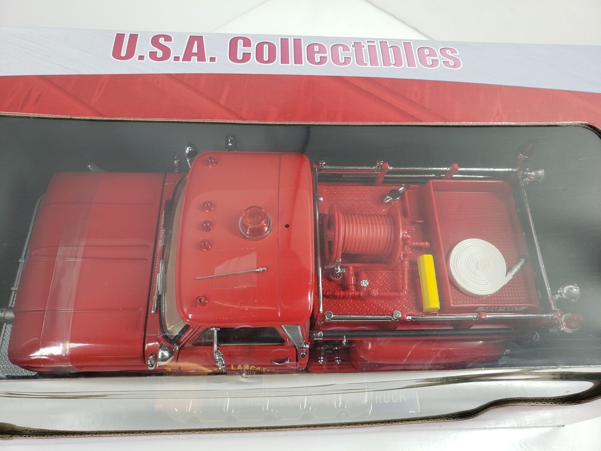 SunStarサンスター/'65 Chevyシボレー C-20 消防車 1/18 SunStar/サンスター シボレー C-20 消防車 1965 レッド