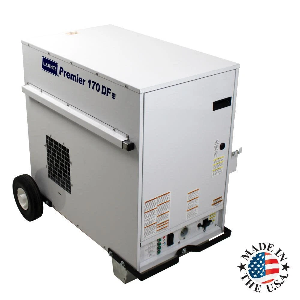 Lb White Premier Enclosed Flame Ductable Dual Fuel - Lp/ng 170K Btu Heater  | eBay