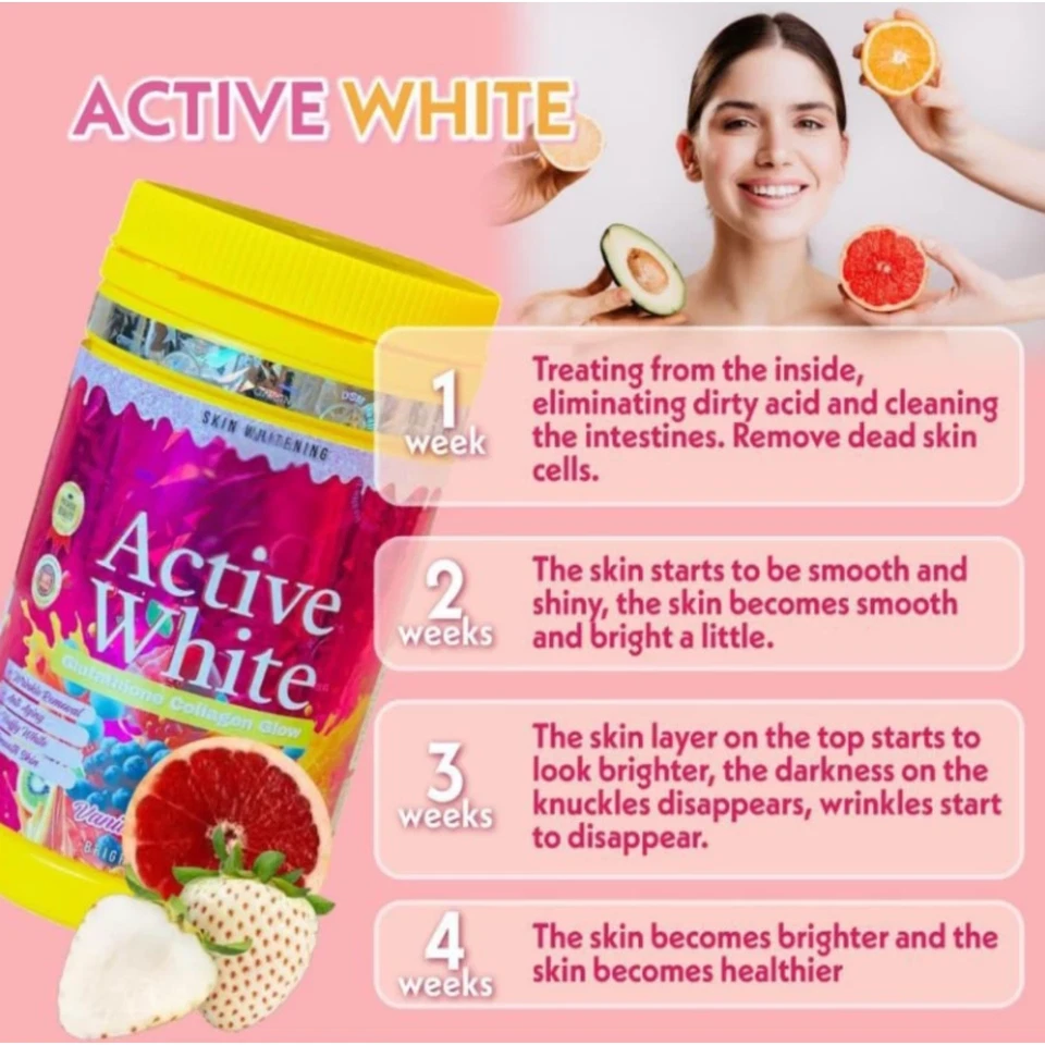 PHYTO Active White Skin Glutathione Collagen VitaC Anti Aging Skin Whitening - Image 3 of 4