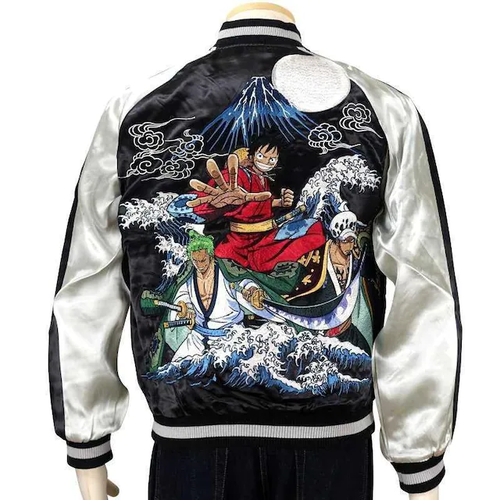 Switch Planning Opsk 002 One Piece New Three People Sukajan Black X Silver Xl Ebay