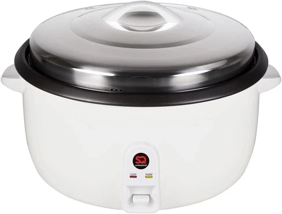 SQ Professional Non Stick Electric Automatic Rice Cooker 10L Steel Lid 2800W
Opens in a new window o
