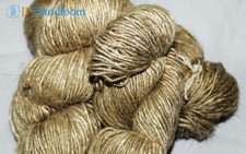 35 Oz DK Weight Golden Muga HandSpun Silk Yarn Knit crochet-1 kg -2750 yards