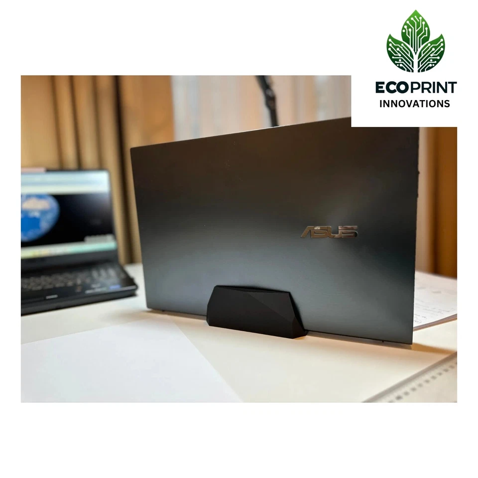 Laptop Stand Vertical - Desk Holder for Laptop/iPad, UK 3D Printed - Image 3 of 4