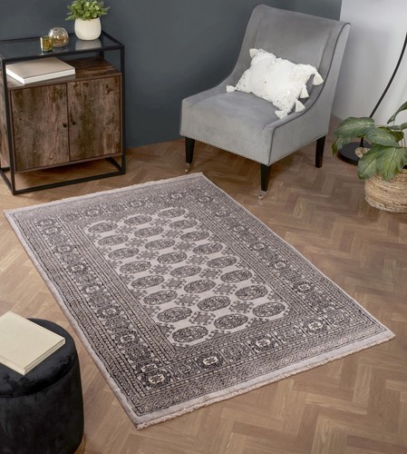 Bokhara Handmade Wool Rug Traditional Living Room Bedroom Small to Large Rug - Picture 20 of 22