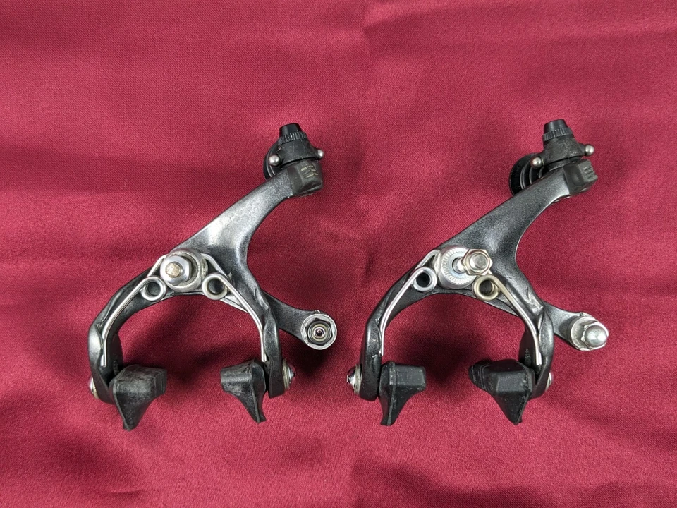 Modolo Mach 3 Caliper Brakes F/R Set Road Bike Side-Pull Black Italy NICE - Image 4 of 4
