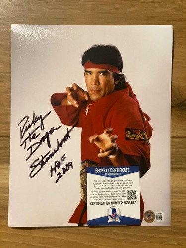 Ricky Steamboat Signed Autographed 8x10 Photo COA Beckett #BC36497 - Picture 1 of 1