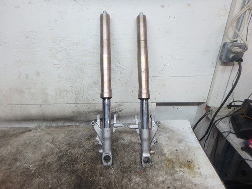 1996 1997 KAWASAKI ZX7R ZX-7R P Model Left & Right Fork Forks | eBay