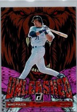 2022 Donruss #UL-16 Mike Piazza Unleashed Pink Fireworks