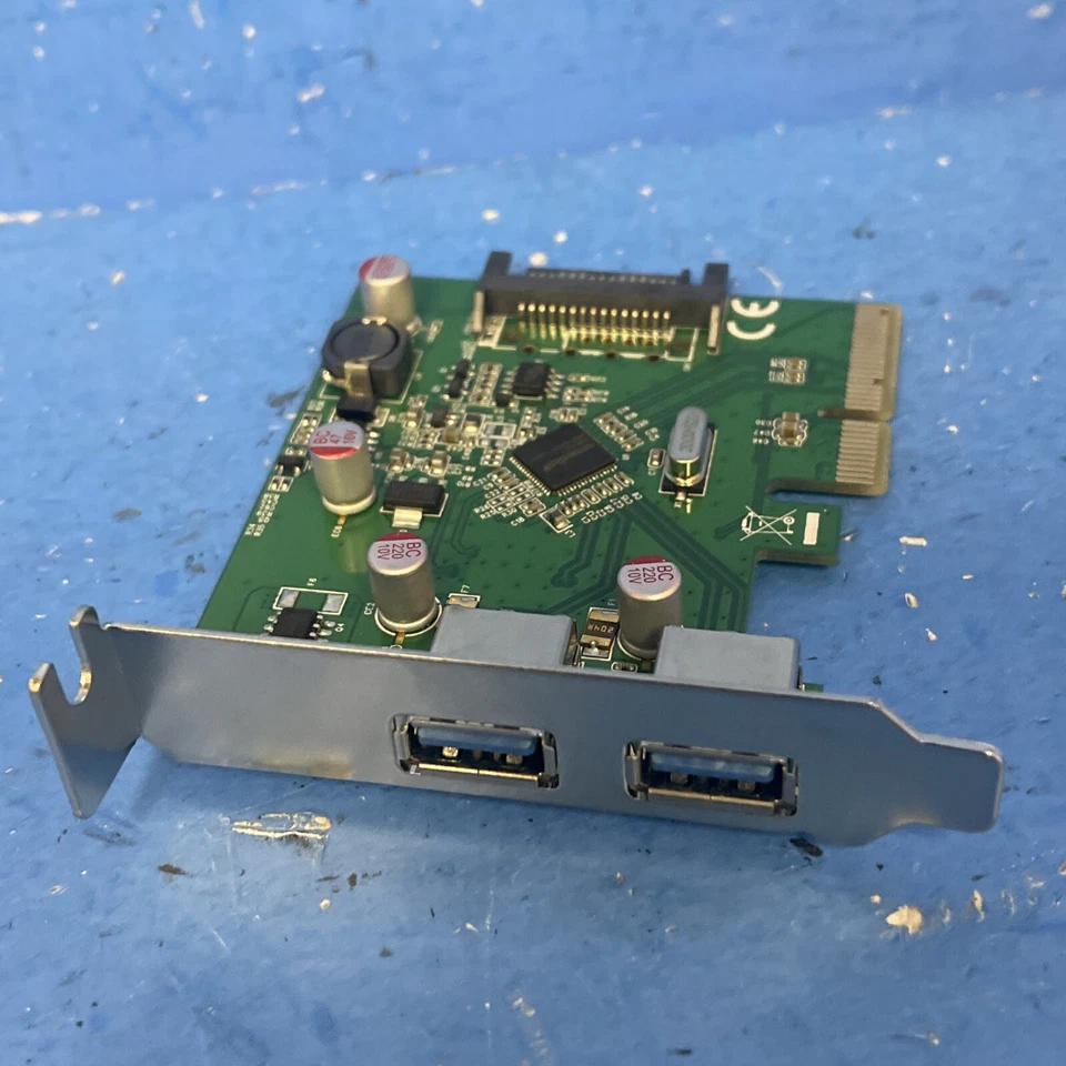 Syba SD-PEX20185 2 Port USB 3.1 Type-A PCI-E 3.0 x4 Card - Image 2 of 4