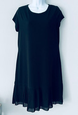 Michael Kors "Must Have" Little Black Dress Lining Pleated Frill Bottom Size: M