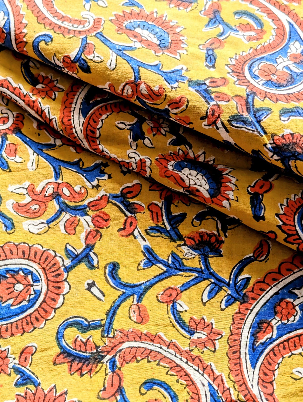 100 Cotton, Traditional Indian Hand Block Printed Dress Material Craft