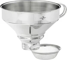 Kuchenprofi 18/10 Stainless Steel Funnel with Filter