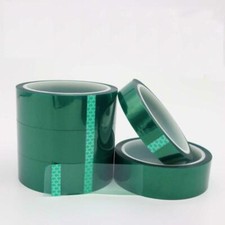 5 Rolls 10mm x 108ft  33m  Green PET Tape High Temperature Heat Resistant