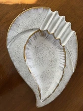 MCM Brushed Gold Cigar Ashtray Vintage