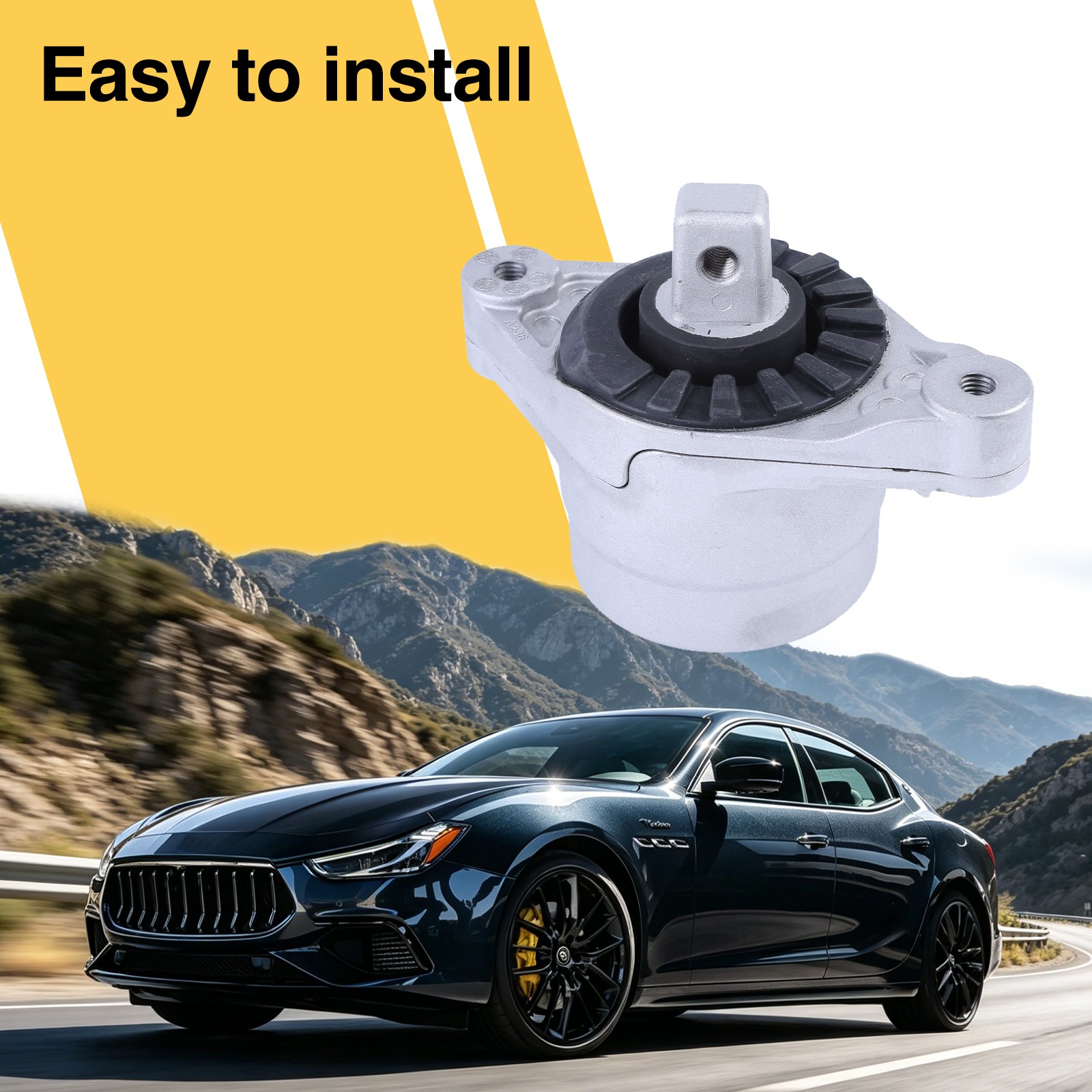 Maserati Ghibli Diesel 2014-2024 Engine mounts 2 pcs