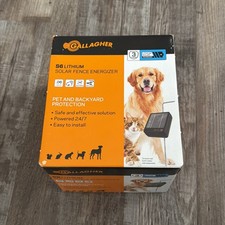 Gallagher S6 Lithium Solar Fence Energizer Pet And Backyard Protection New