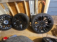 24 Inch Black Rims Wheels Universal Gmc Silverado Set Of 4 24 Inch Black Rims Wheels Universal Gmc Silverado Set Of 4