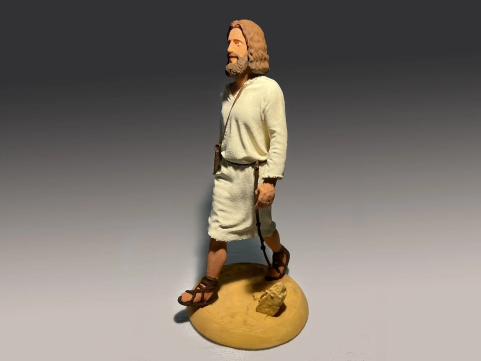 The Chosen - Walking Jesus Figure  – Handcrafted Christian Collectible Art - Image 4 of 4