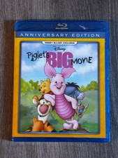 Piglet's Big Movie (Blu-ray 2018 Anniversary) Disney Movie Club Exclusive - NEW