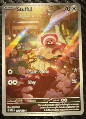 Pokemon TCG Stufful - 154/132 154/132 Holofoil Mega Evolution