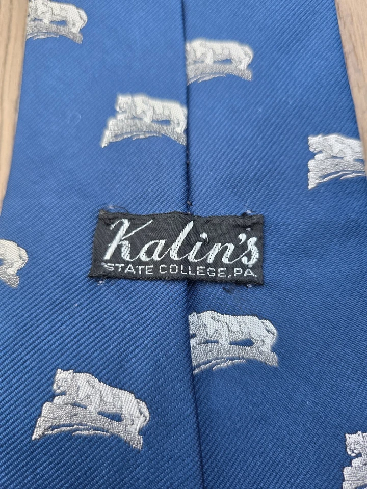 Corbata de colección Pennsylvania Penn State Nittany Lions azul marino Foto 4 de 4