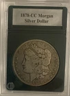 1878-CC MORGAN SILVER DOLLAR :: FIRST YEAR OF ISSUE :: CARSON CITY MINT