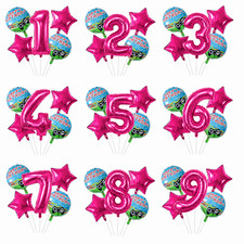 Gamer PINK 30'' Age Number Happy Birthday 5 Helium Party Balloons games
