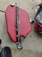 G. Leblanc Paris France Bass Clarinet with Hard Case Great Condition Free Ship