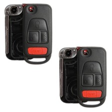 2x Remote Key Fob Shell 4btn Flip Slim Blade Case For Mercedes Ml Nczmb1k 2x Remote Key Fob Shell 4btn Flip Slim Blade Case For Mercedes Ml Nczmb1k