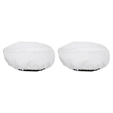 2pcs 22" 55cm Soft Diffuser Lamp Cover Light Strobe Reflector Lamp Sock White