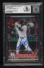 BAS 2018 New Hampshire Fisher Cats Lourdes Gurriel Jr BGS Authentic Auto ow6