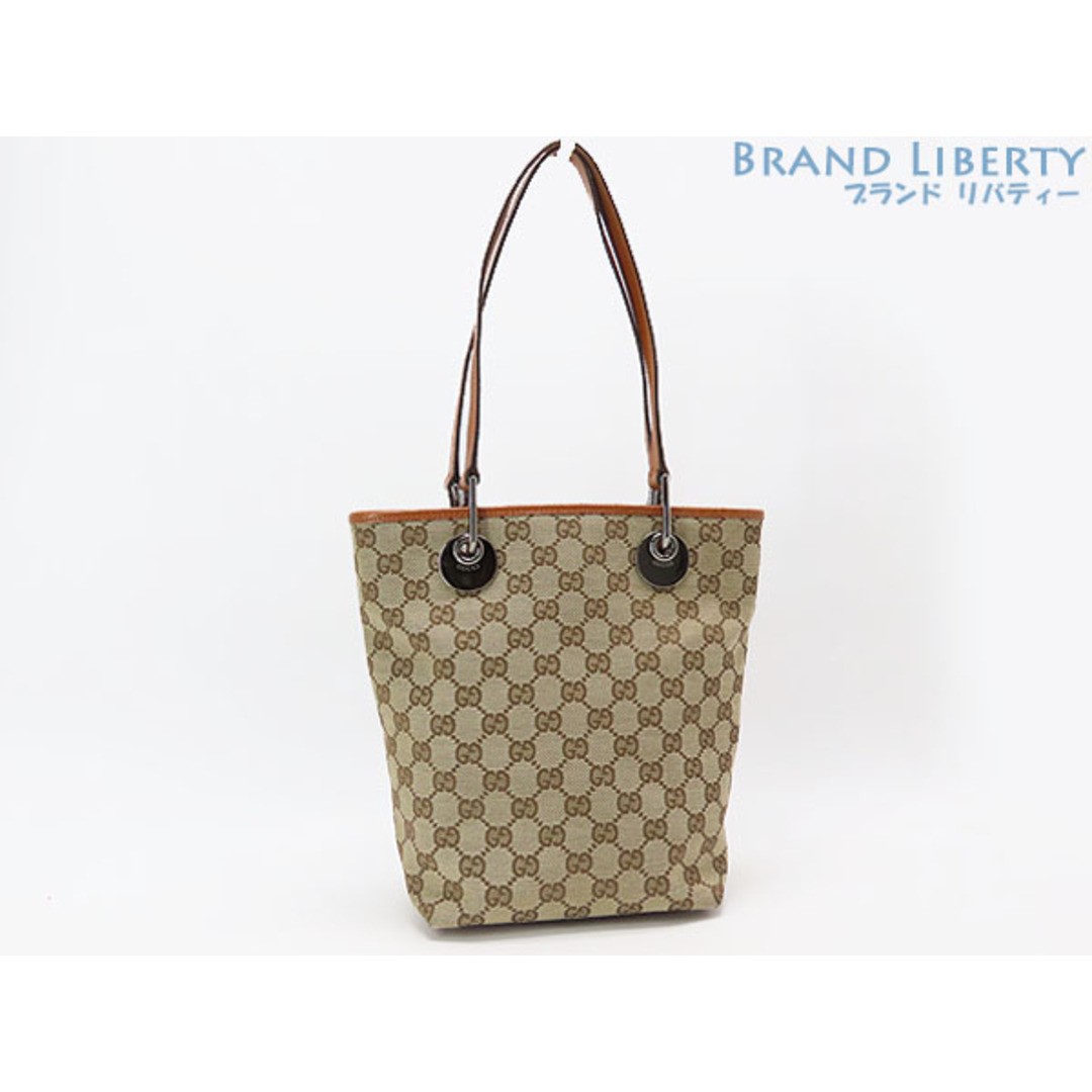 Excellent condition Gucci GG canvas bucket tote bag handbag shoulder bag beige b
