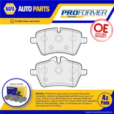 Brake Pads Set fits MINI PACEMAN COOPER R61 1.6 Front 12 to 16 Proformer