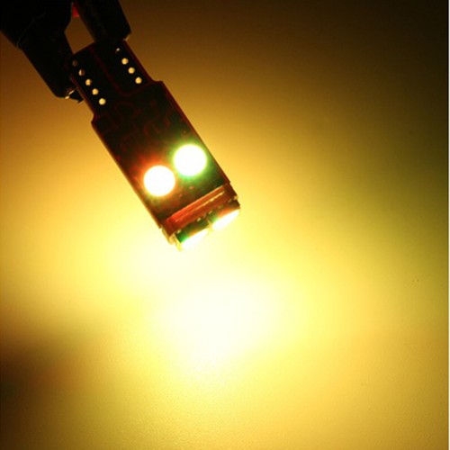 2pcs T10 W5W LED RGB Remote Control Lights Indicator Bulb Car Interior8029 - Picture 5 of 8