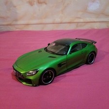 Norev 1/18 MercedesBenz AMG GT R Green 2019 Diecast Model with Opening Doors