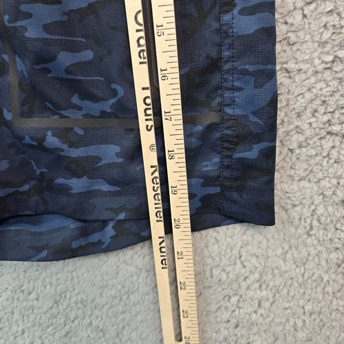 Mack Weldon Men's Blue Camo Hybrid Board Shorts Stretch Swim Size L *FLAW* - Picture 12 of 15