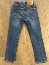 Levi  s 510 Skinny Blue Jeans Boys Size 7 Regular Pants