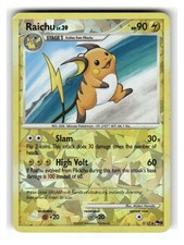Raichu 3/17 Rare POP Series 9 Pokemon Reverse Holo Moderately Played on eBay