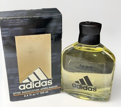Adidas After Shave Team Energizing Citrus 3.4 Fl Oz 100 ML Dead stock