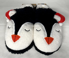 DEARFOAMS Women's Penguin Cozy Comfort Slippers, Memory Foam, Sizes: 5, 13
