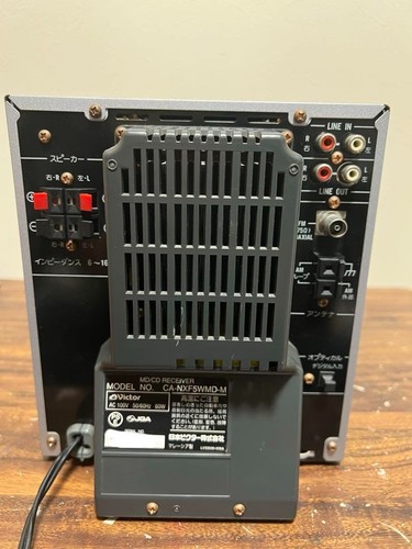 Victor NX-F5WMD Mini Component MD CD Cassette Deck Receiver Audio System Japan - Picture 4 of 11