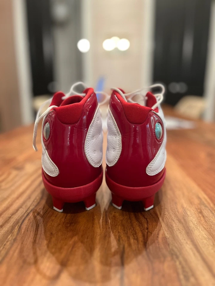 耐克 Air Jordan 13 XIII MCS “Cherry Red” 棒球鞋 尺码 10.5 带盒 — 第 2/4 张图片