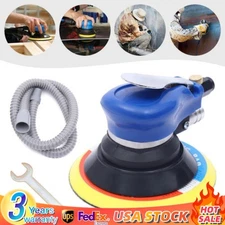 6"Air Palm Orbital Sander Hand Sanding Machine Pneumatic Polisher Speed