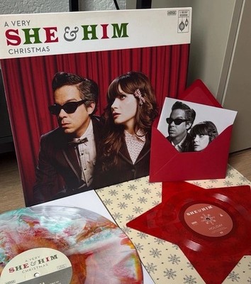 She & Him A Very She & Him Christmas (Vinyl) 12'' Album Coloured Vinyl