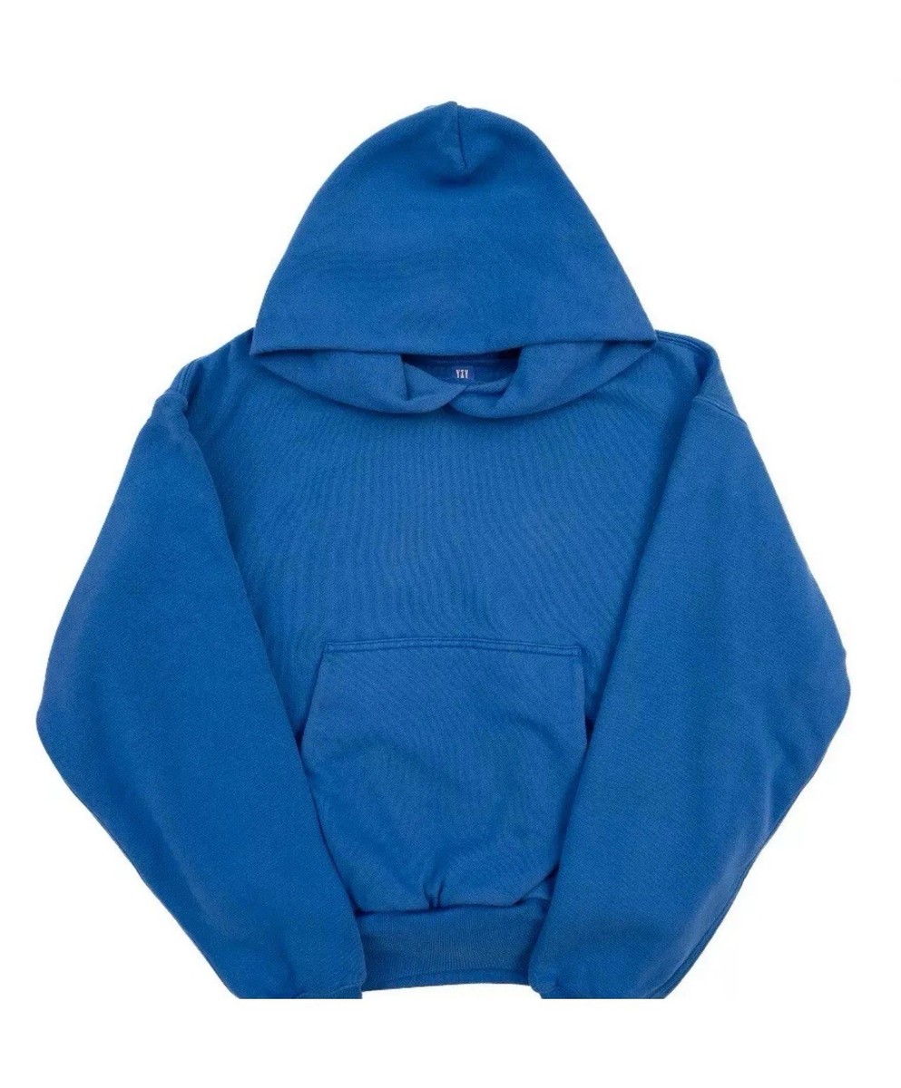 Yeezy GAP Size XS Perfect Double Layered Hoodie YZY - Blue | eBay
