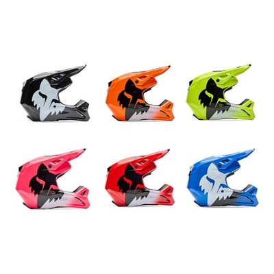 Fox Motocross Helm Kids V1 SHIELD Crosshelm Enduro MX-Helm Offroad Helmet