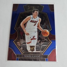 2022-23 Panini Select Premier Level Blue Nikola Jovic #170 Miami Heat 🔥🔥